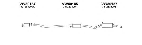 Глушитель 800551 VENEPORTE