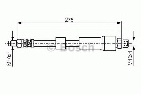 Тормозной шланг 1 987 476 174 BOSCH