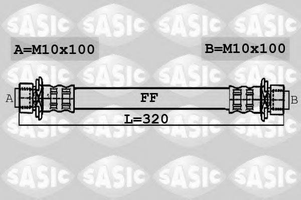 Тормозной шланг 6606059 SASIC