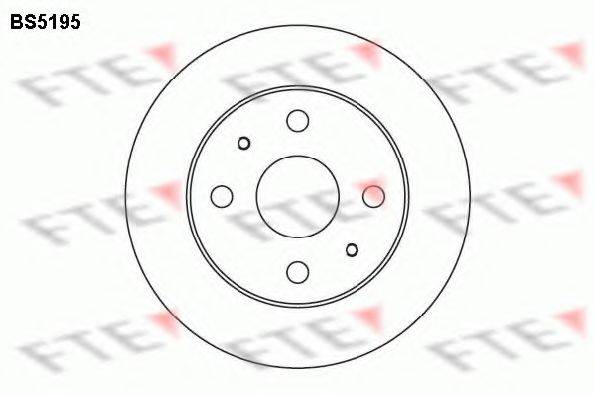 Тормозной диск BS5195 FTE