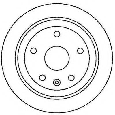 Тормозной диск 562256JC JURID