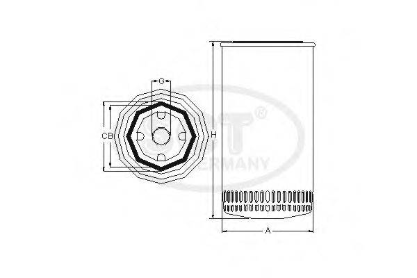 Фильтр SM 5710 SCT Germany