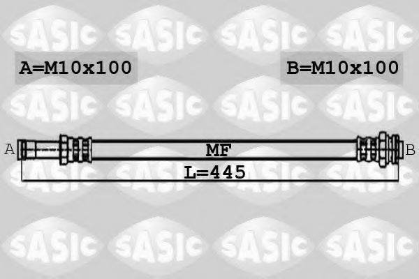 Тормозной шланг 6606067 SASIC