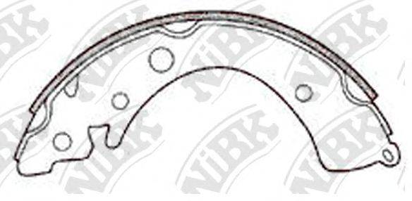 Комплект тормозных колодок FT8280 FIT