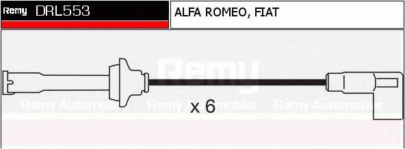 Комплект проводов зажигания DRL553 REMY