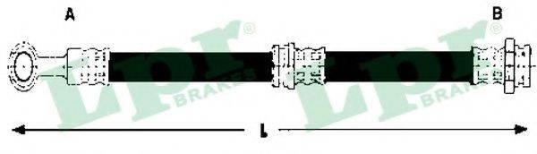 Тормозной шланг T 54 039 BREMBO