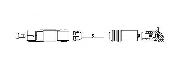 Провод зажигания 195/55 BREMI