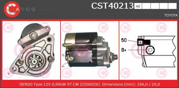 Стартер CST40213AS CASCO