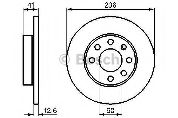 Рисунок 0 986 479 B20 BOSCH