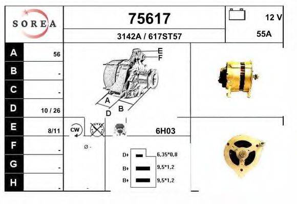 Генератор 75617 EAI