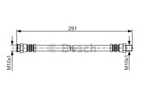 Шлангопровод 1 987 481 222 BOSCH