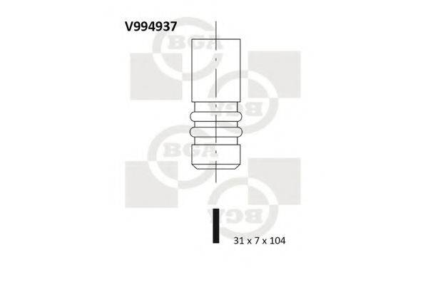 Впускной клапан V994937 BGA