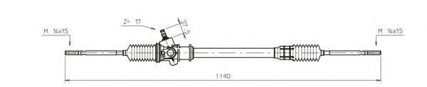 Рулевой механизм FI4019 GENERAL RICAMBI