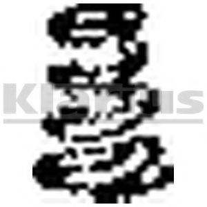Кронштейн, система выпуска ОГ 430392 KLARIUS