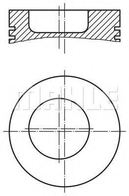 Поршень 002 79 20 MAHLE ORIGINAL