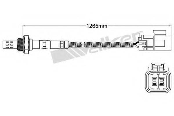 Лямбда-зонд 250-24101 WALKER PRODUCTS