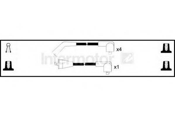 Комплект проводов зажигания 73581 STANDARD