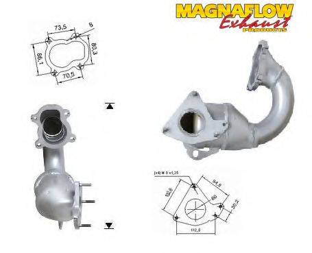 Катализатор 76335D MAGNAFLOW