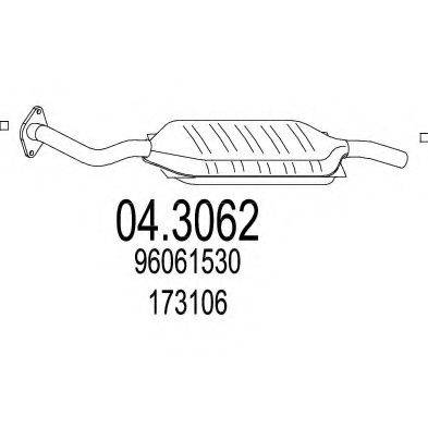 Монтажный комплект, катализатор K250 MAGNAFLOW