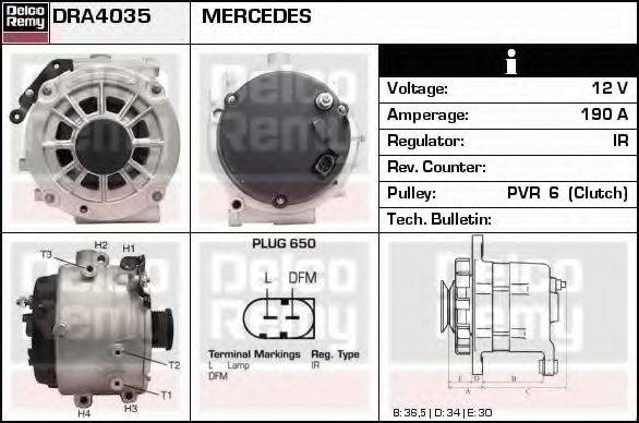 Генератор DRA4035 REMY