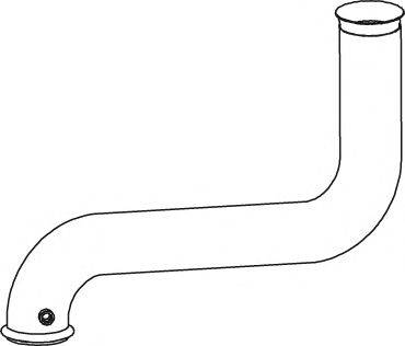 Труба выхлопного газа 68524 DINEX