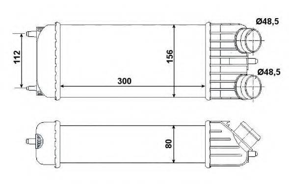Интеркулер 30508 NRF