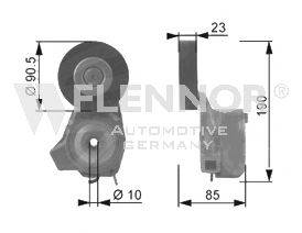 Ролик FA99071 FLENNOR