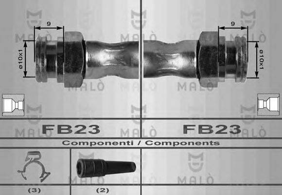 Тормозной шланг 8434 MALO