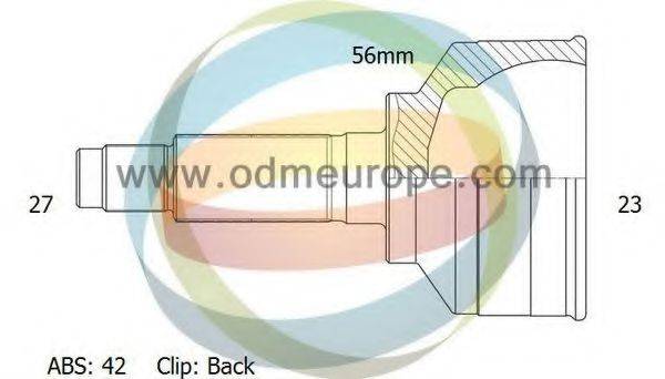 Шарнирный комплект, приводной вал 12-060170 ODM-MULTIPARTS