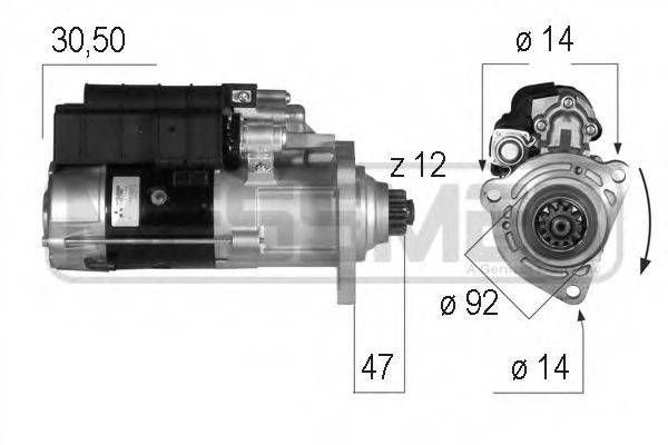 Стартер 220572 MESSMER