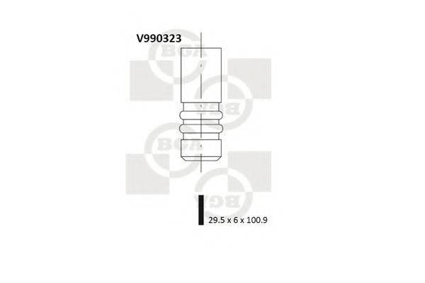 Впускной клапан V990323 BGA