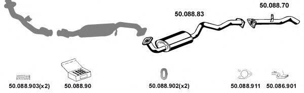Система выпуска ОГ 502041 EBERSPACHER