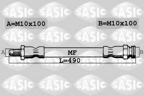 Тормозной шланг SBH6298 SASIC