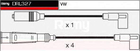 DRL327 REMY Комплект проводов зажигания DRL327 REMY