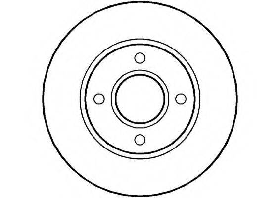 Тормозной диск NBD950 NATIONAL