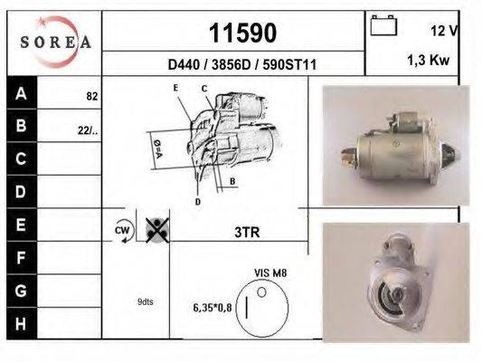 Стартер 11590 EAI