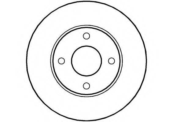 Тормозной диск NBD313 NATIONAL