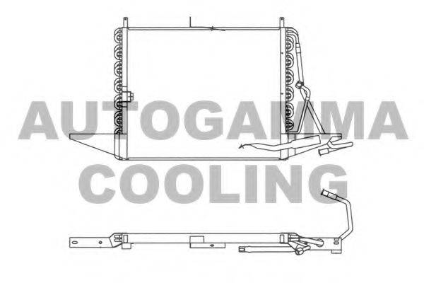 Конденсатор, кондиционер 102652 AUTOGAMMA