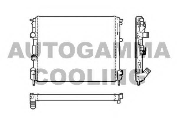 Теплообменник 103177 AUTOGAMMA