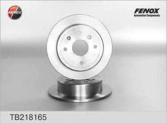 Тормозной диск TB218165 FENOX