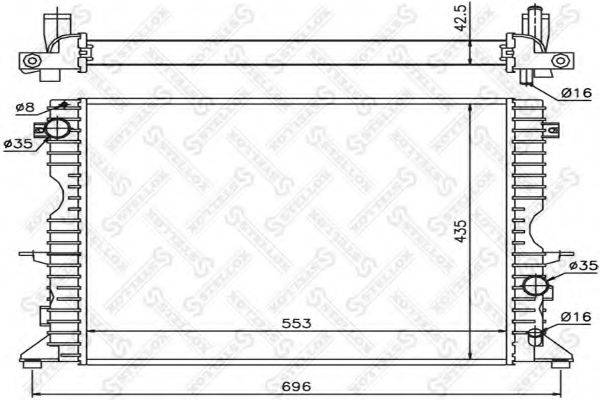 Теплообменник 10-26284-SX STELLOX