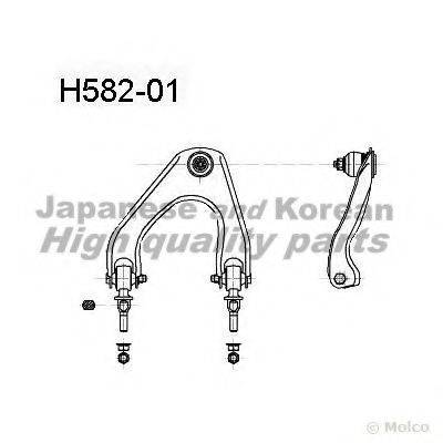 Рычаг независимой подвески колеса, подвеска колеса H582-01 ASHUKI