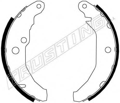 Комплект тормозов 3081.00 ROADHOUSE