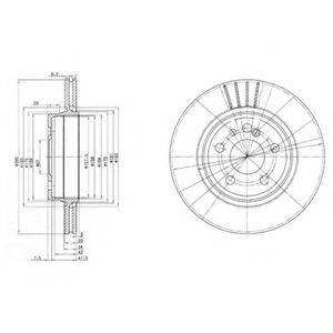 Тормозной диск 11068 LEMFORDER