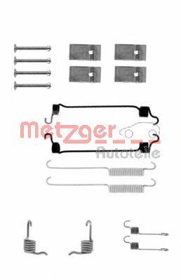 Комплектующие, тормозная колодка 105-0677 METZGER