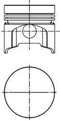 Поршень 40223600 KOLBENSCHMIDT