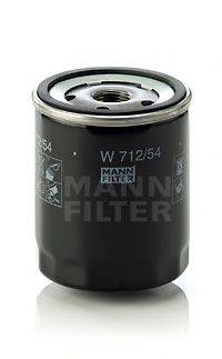 Фильтр масляный W 712/54 MANN-FILTER