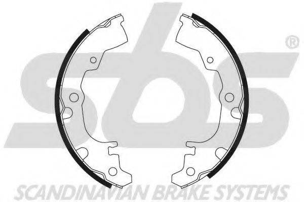 Комплект тормозных колодок 18492751414 SBS