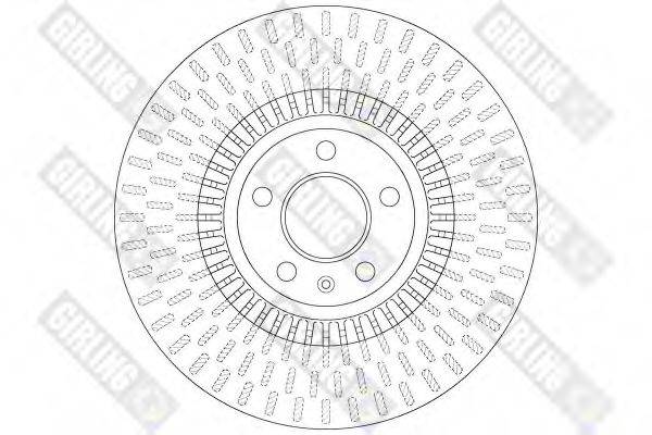 Тормозной диск 6062161 GIRLING