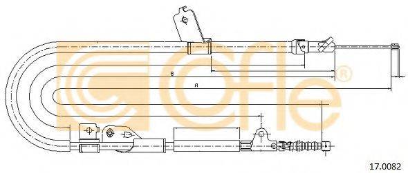 Трос 17.0082 COFLE